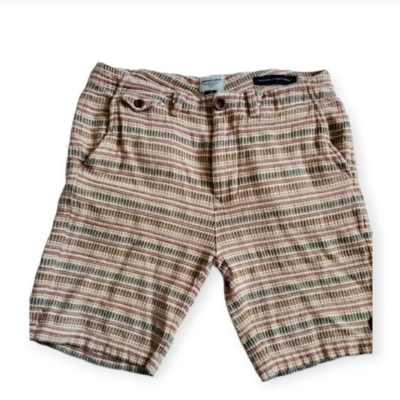 Casual Tweed Cotton woven style printed shorts - Picture 4 of 15